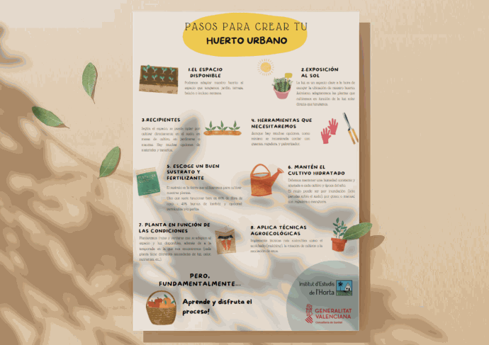 Huertos urbanos para promover entornos saludables