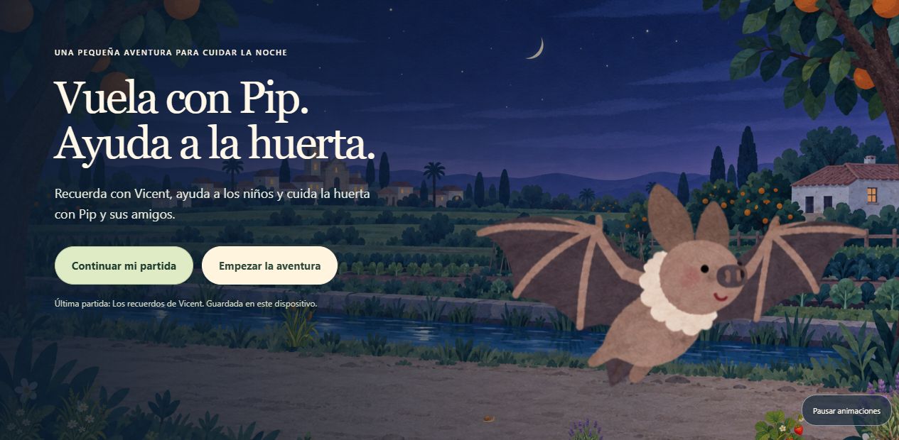 Captura de la aventura de Pip